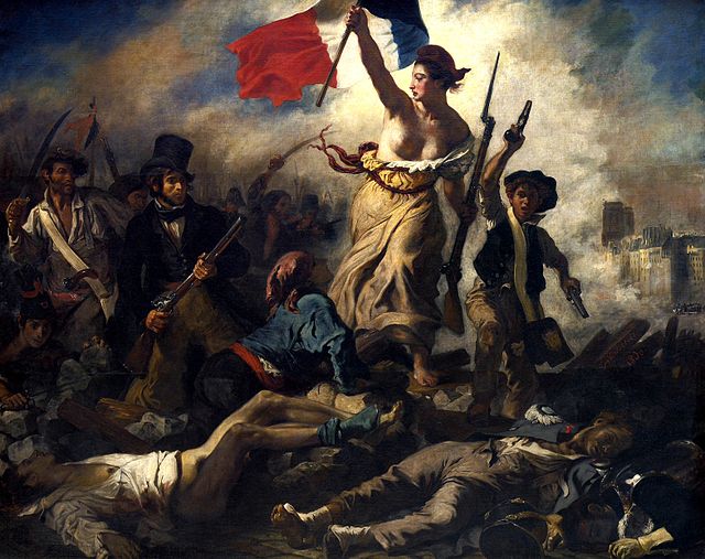 640px-Eugène_Delacroix_-_La_liberté_guidant_le_peupleLiberty Leading the People (1830), Louvre, Paris