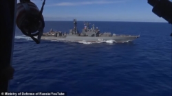 Russian fleet 35 miles off Hawaii